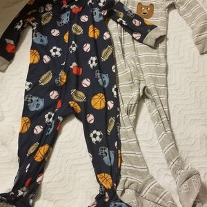 Carters footie PJs